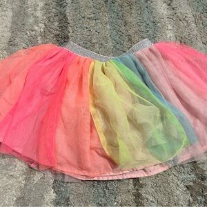 Colorful Rainbow Tulle Skirt